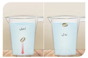 آب، راهکاری برای تشخیص طلا